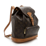 Louis Vuitton Vintage Monogram Canvas Montsouris MM Backpack (SHF-15905)