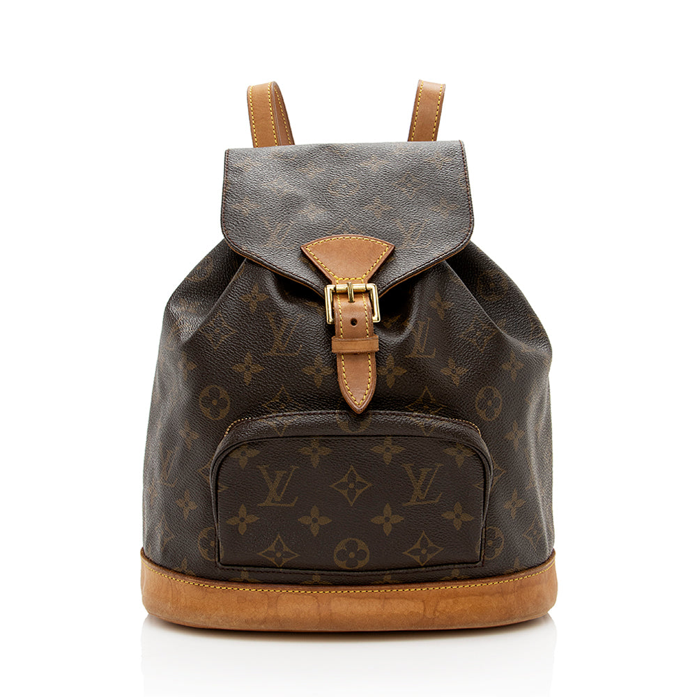 Louis Vuitton Vintage Monogram Canvas Montsouris MM Backpack (SHF-16456)