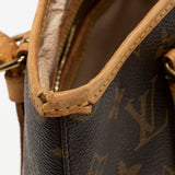Louis Vuitton Vintage Monogram Canvas Petit Bucket Tote (SHF-16436)