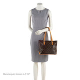 Louis Vuitton Vintage Monogram Canvas Piano Tote (SHF-18162)