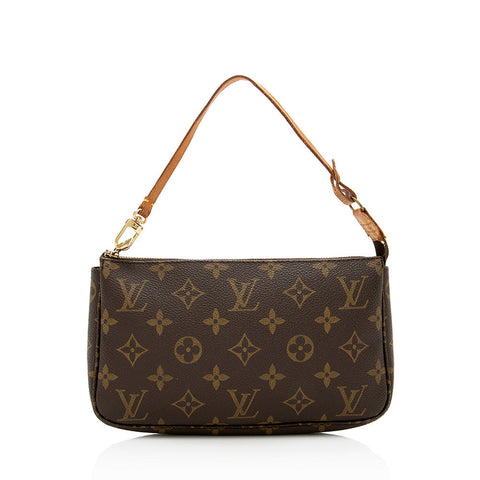 Louis Vuitton Vintage Monogram Canvas Pochette Accessoires (SHF-17303)