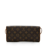 Louis Vuitton Vintage Monogram Canvas Pochette Twin GM Shoulder Bag (SHF-18031)