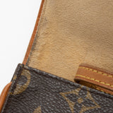 Louis Vuitton Vintage Monogram Canvas Pochette Twin GM Shoulder Bag (SHF-18031)