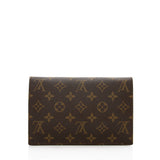 Louis Vuitton Vintage Monogram Canvas Rabat 20 Clutch (SHF-16449)
