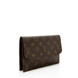 Louis Vuitton Vintage Monogram Canvas Rabat 20 Clutch (SHF-16449)