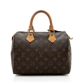 Louis Vuitton Vintage Monogram Canvas Speedy 25 Satchel (SHF-16510)