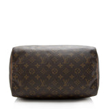 Louis Vuitton Vintage Monogram Canvas Speedy 30 Satchel (SHF-16524)