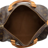 Louis Vuitton Vintage Monogram Canvas Speedy 30 Satchel (SHF-16524)