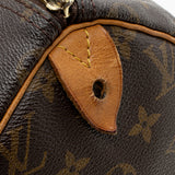 Louis Vuitton Vintage Monogram Canvas Speedy 30 Satchel (SHF-14577)