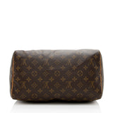 Louis Vuitton Vintage Monogram Canvas Speedy 30 Satchel (SHF-16597)
