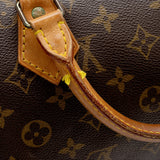 Louis Vuitton Vintage Monogram Canvas Speedy 30 Satchel (SHF-16597)