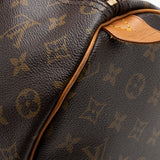 Louis Vuitton Vintage Monogram Canvas Speedy 35 Satchel (SHF-15240)