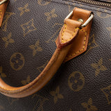 Louis Vuitton Vintage Monogram Canvas Speedy 35 Satchel (SHF-15240)