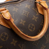 Louis Vuitton Vintage Monogram Canvas Speedy 35 Satchel (SHF-15240)