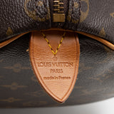 Louis Vuitton Vintage Monogram Canvas Speedy 35 Satchel (SHF-15240)
