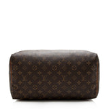 Louis Vuitton Vintage Monogram Canvas Speedy 35 Satchel (SHF-15685)