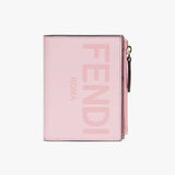 MEDIUM WALLET Pink Leather Wallet