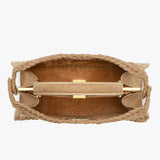 PEEKABOO ISEEU MEDIUM Beige Flannel Bag