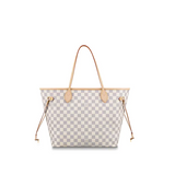 LV Neverfull MM Damier Azur Rose Ballerine