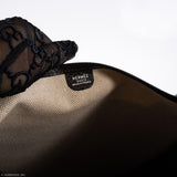 Vintage Hermes Evelyne II Ebene Clemence & Toile Camouflage Painting