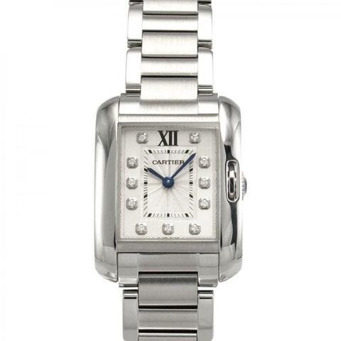 Cartier Women's W4TA0003 Tank Stainless Steel Watch