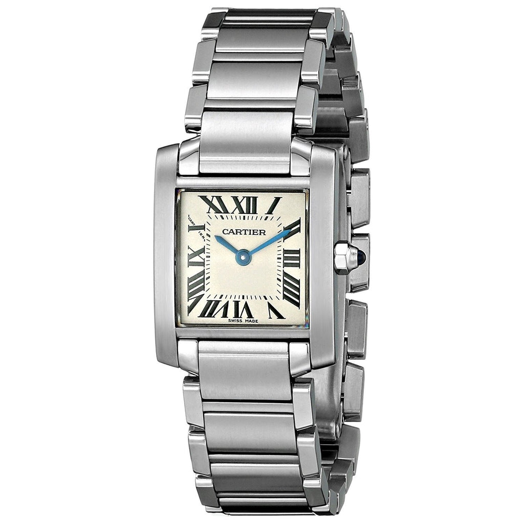 Cartier Women's W51008Q3 Tank Stainless Steel Watch