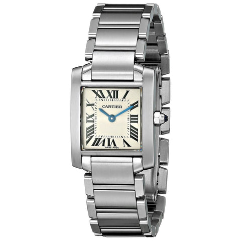 Cartier Women's W51008Q3 Tank Stainless Steel Watch