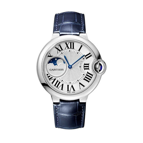 Cartier Women's WSBB0020 Ballon Bleu Blue Leather Watch