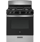 GE 30″ Free-Standing Gas Range JGBS30RETSS