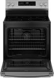 GE 30″ Freestanding Electric Convection Range GRF600AVSS