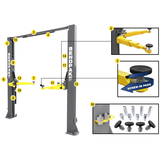 BendPak 10AP-168 Two Post Car Lift – 10,000-Lb Capacity – 168″ Extended Height
