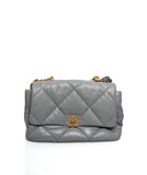 Chanel Large Grey 19 Shoulder Bag - ASL1590