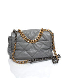 Chanel Large Grey 19 Shoulder Bag - ASL1590