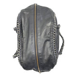 Chanel Bowling Smooth Calfskin Large Luxe Ligne Bowler Black Leather Shoulder Bag