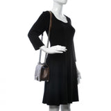 Chanel Handbag Boy Faded Quilted Medium Studded Flap Beige Brown Calfskin Leather Shoulder Bag