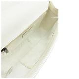 Chanel Handbag Boy Lambskin Quilted New Medium Flap White Leather Shoulder Bag
