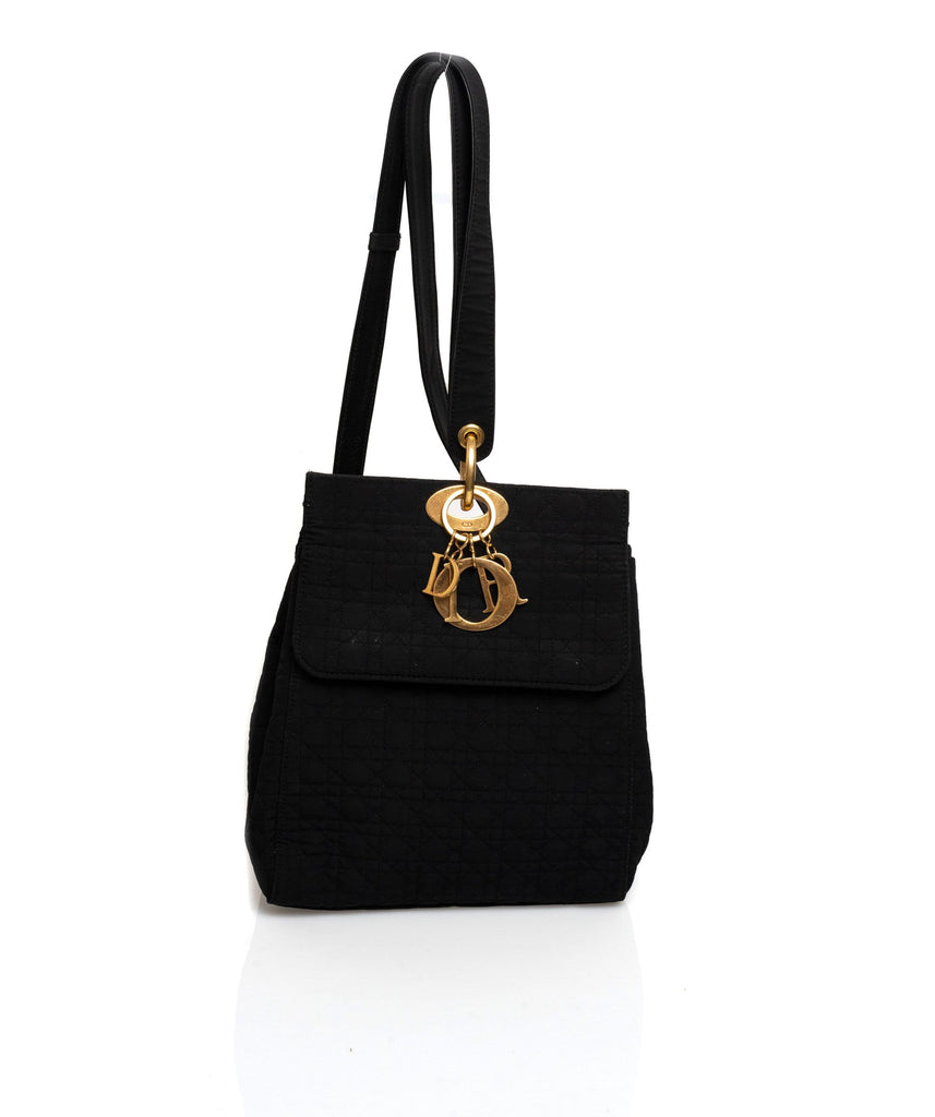 Christian Dior Black Nylon Backpack - AGL1311