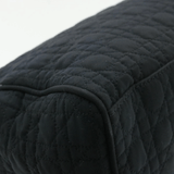 CHRISTIAN DIOR Cannage Hand Bag Black Nylon