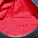 CHRISTIAN DIOR Cannage Hand Bag Black Nylon