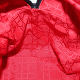 CHRISTIAN DIOR Cannage Hand Bag Black Nylon