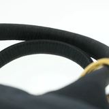 CHRISTIAN DIOR Cannage Hand Bag Black Nylon