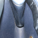 CHRISTIAN DIOR Chain Shoulder Bag Black Canvas Auth 21499 MW2753