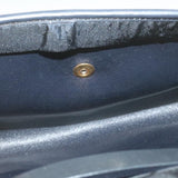 CHRISTIAN DIOR Chain Shoulder Bag Black Canvas Auth 21499 MW2753