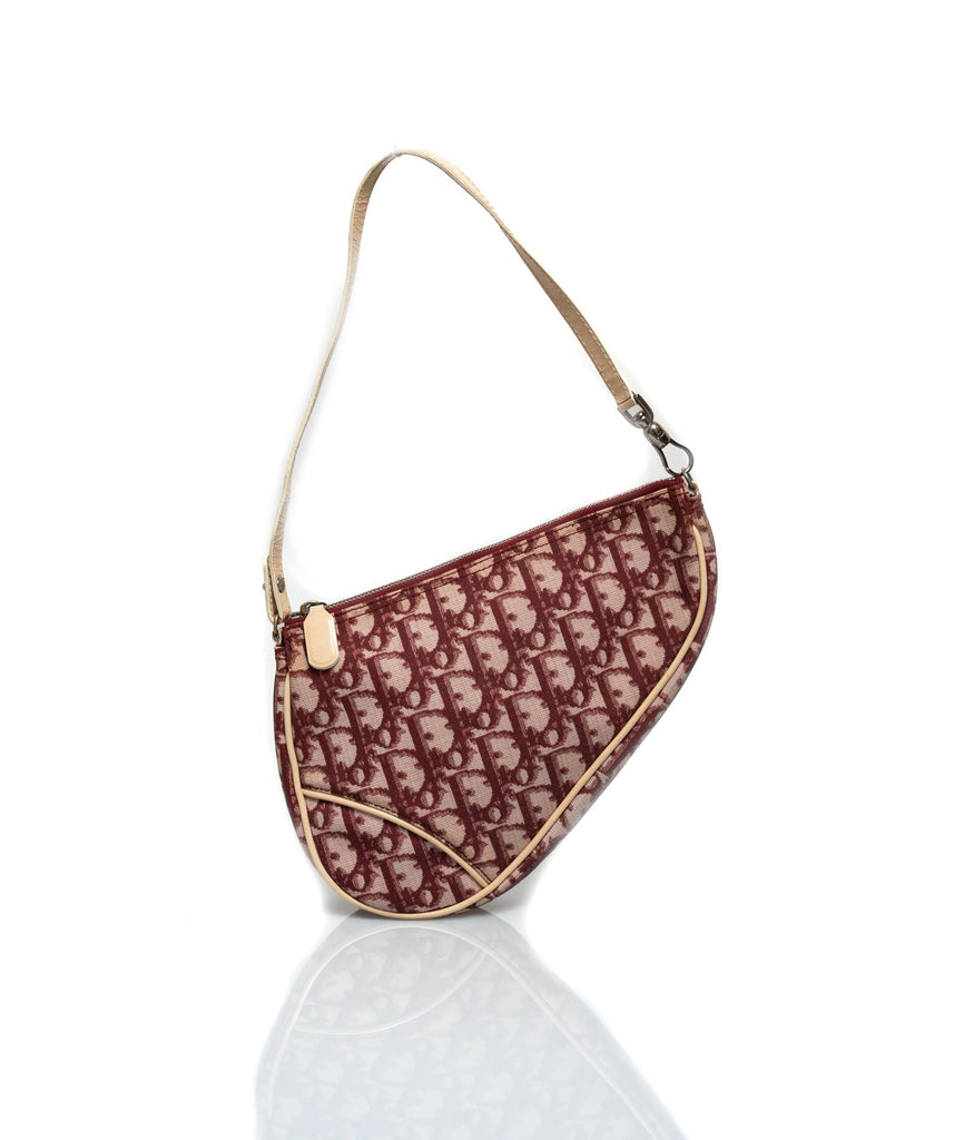Christian Dior Coated Canvas Saddle - ADL1393