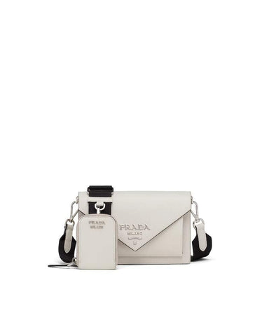 Prada Saffiano Leather Mini Envelope Bag
