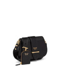 Prada Leather and Saffiano Shoulder Bag
