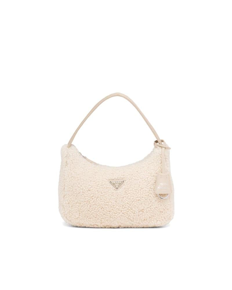Prada Re-edition 2000 Shearling Mini-bag