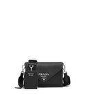 Prada Saffiano Leather Mini Envelope Bag