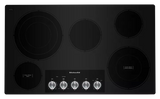 KitchenAid 36″ Electric Cooktop with 5 Elements and Knob Controls