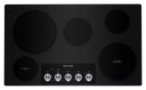 KitchenAid 36″ Electric Cooktop with 5 Elements and Knob Controls